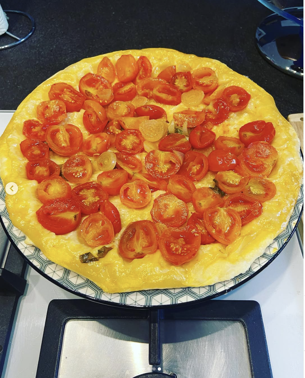 Tarte tatin di pomodorini
