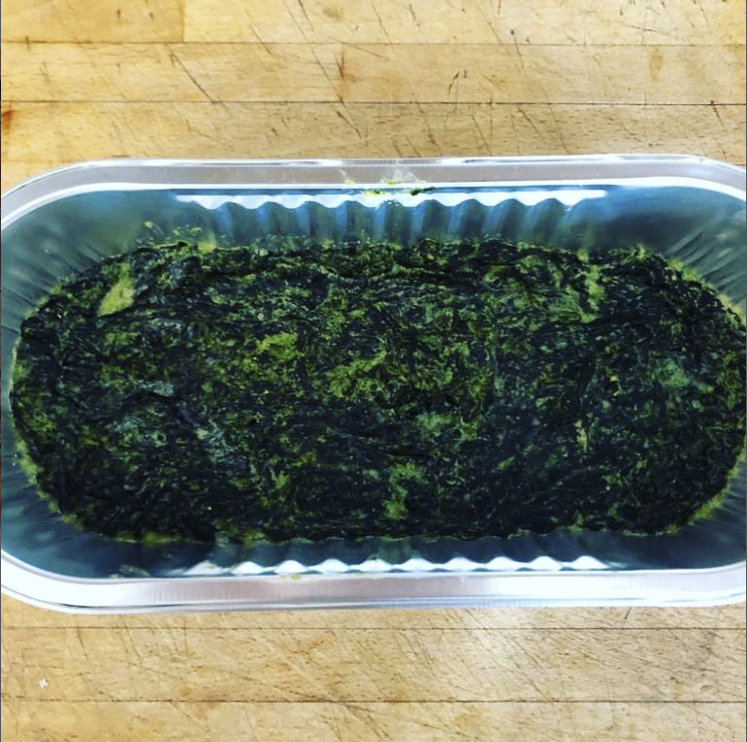 Flan di spinaci