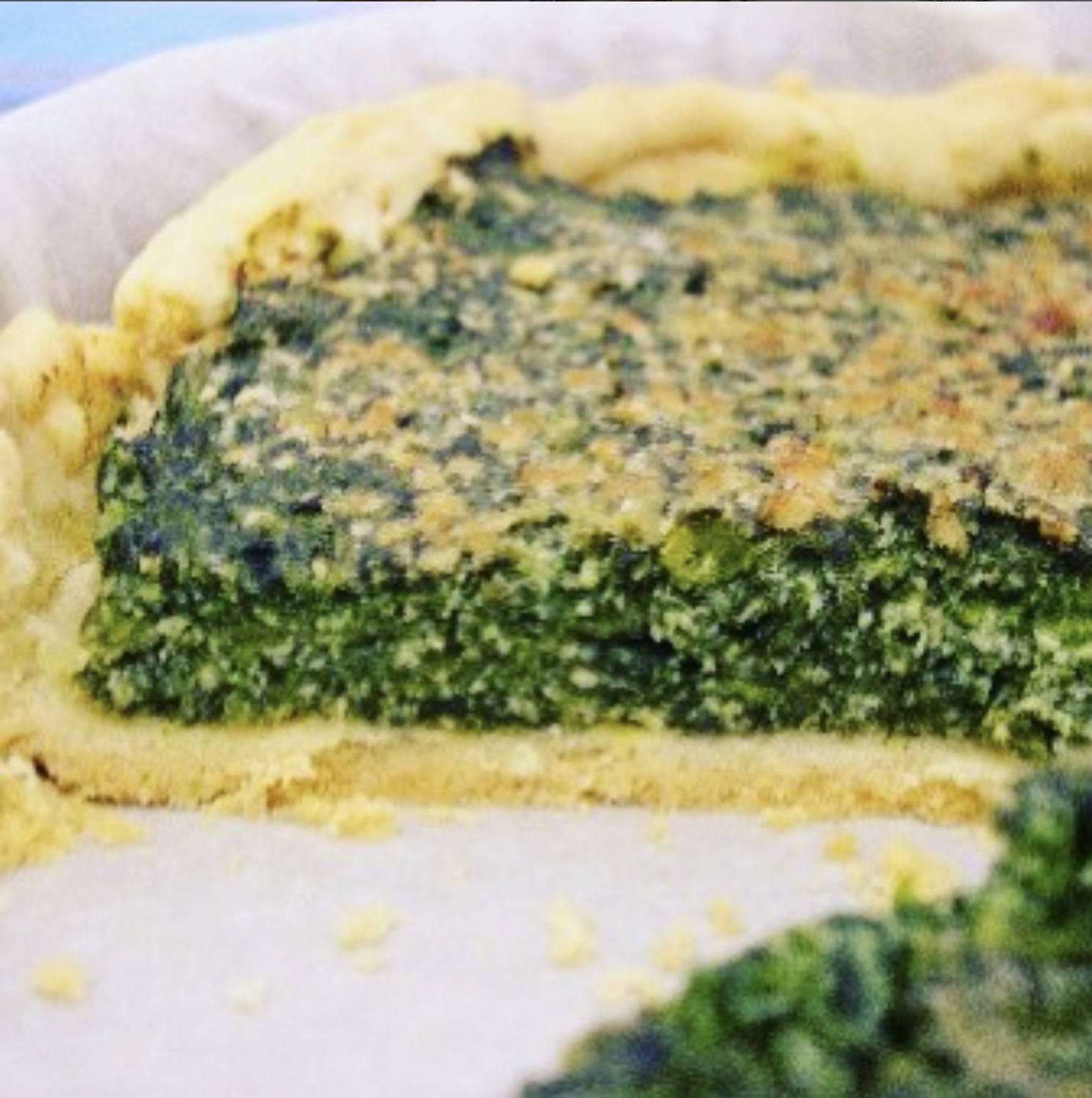 Torta salata spinaci e ricotta