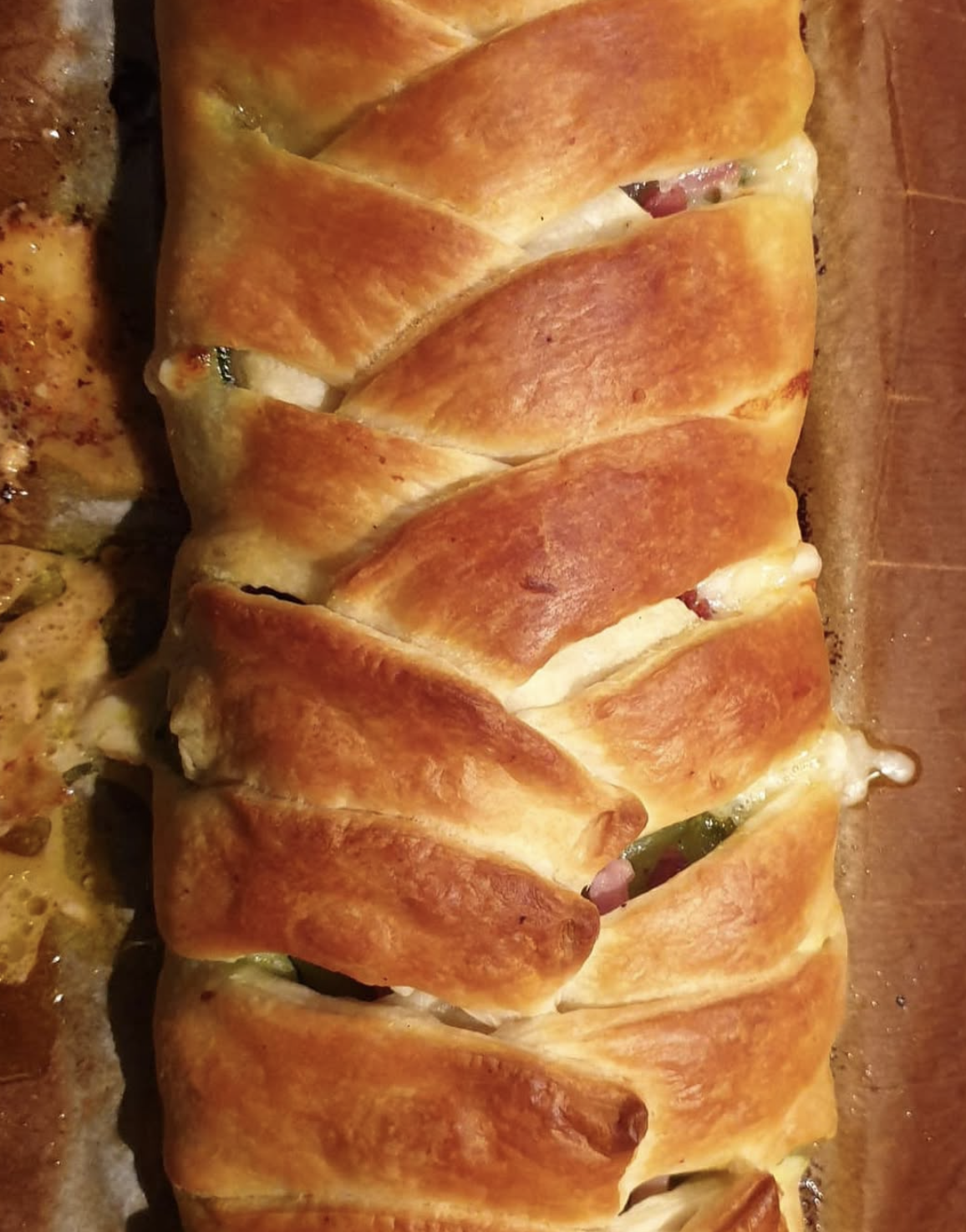Strudel di zucchine