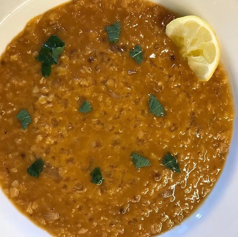 Zuppa di lenticchie rosse speziata turca