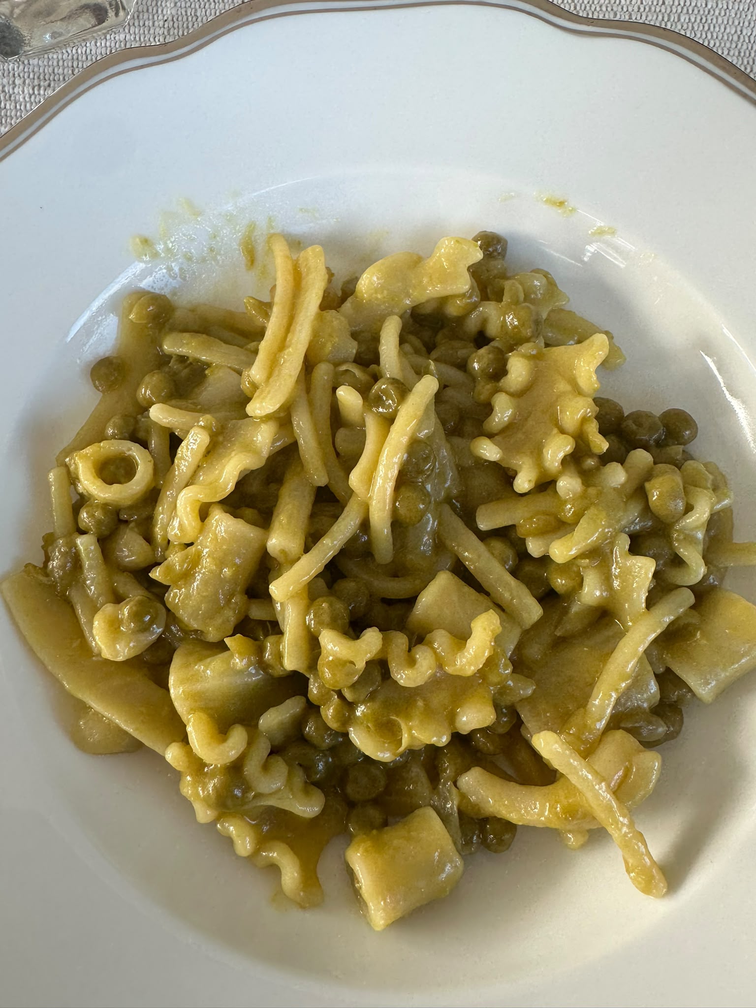 Pasta e piselli